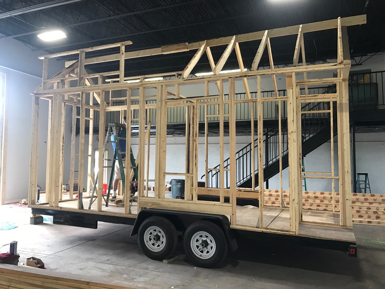 Latest on the 20ft Movable Tiny House Build