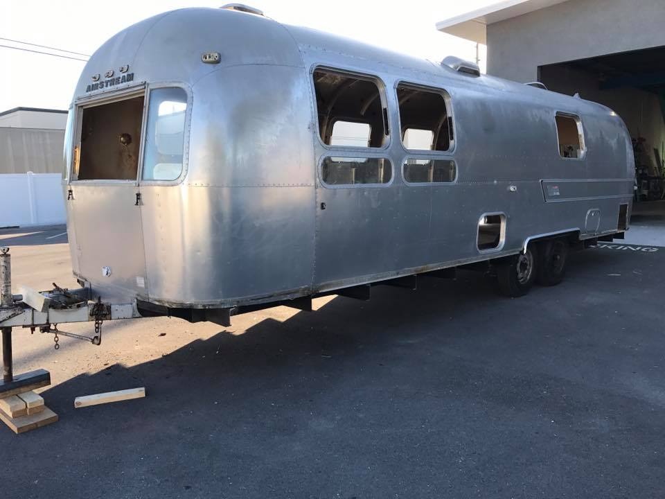 1974 Airstream Sovereign Renovation is Underaway